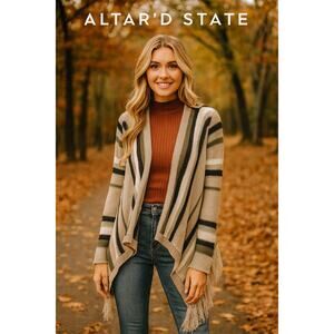 Altar’d State Open Front Cardigan Sz. M